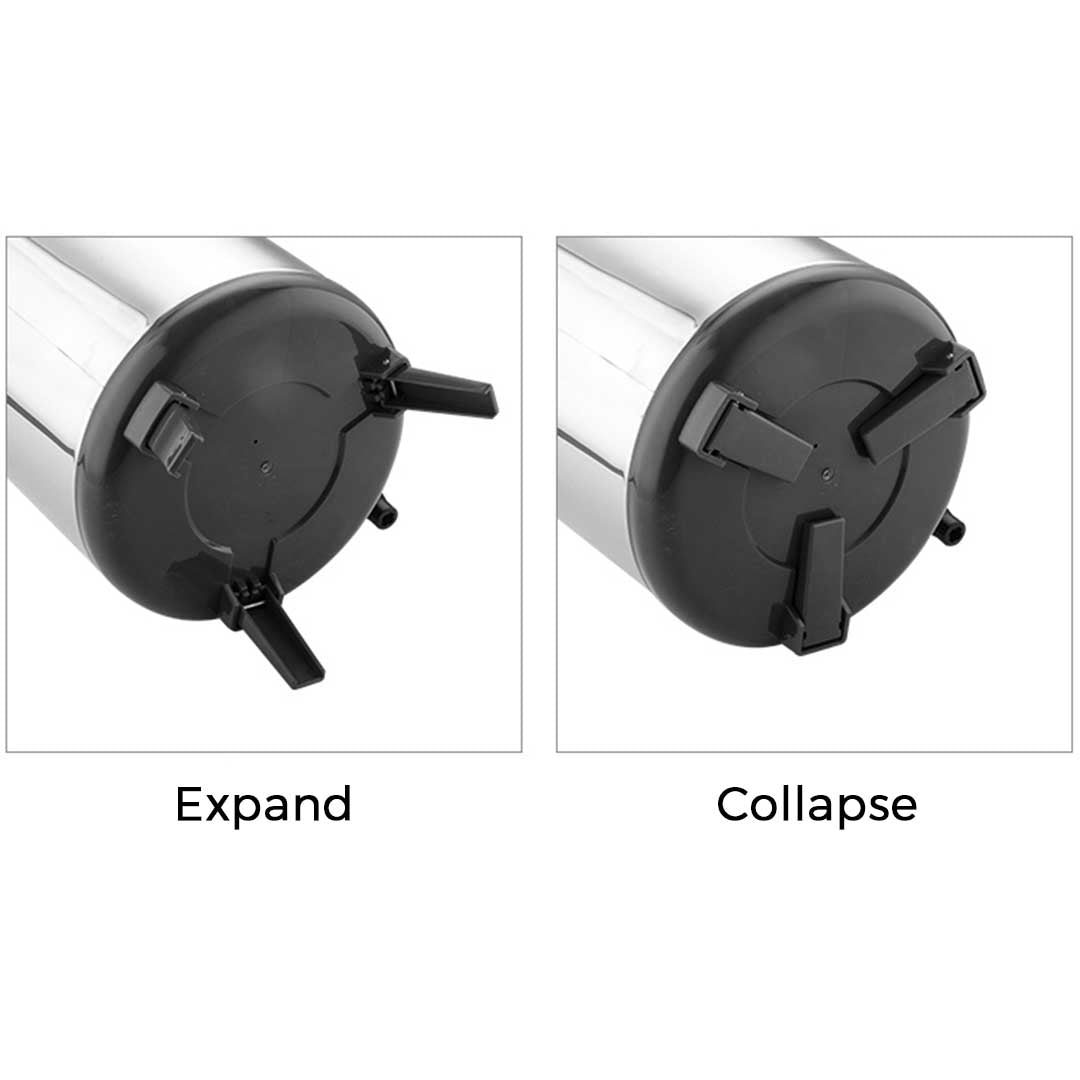 NNEAGS 2X 14L Portable Insulated Cold/Heat Coffee Tea Beer Barrel Brew Pot With Dispenser-4