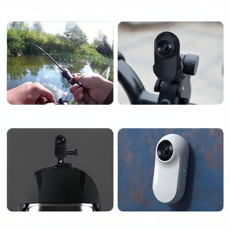 4K Magnetic Thumb Action Camera with Wi-Fi