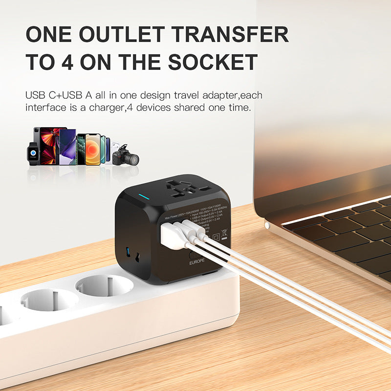 Multi-function travel plug