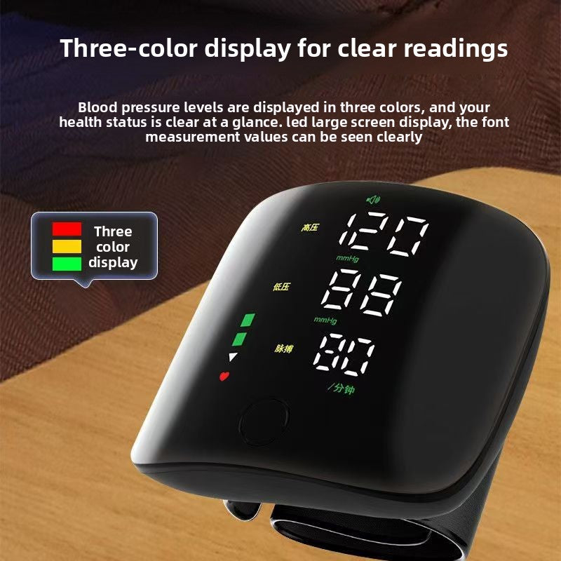 Electronic Wrist Blood Pressure Monitor